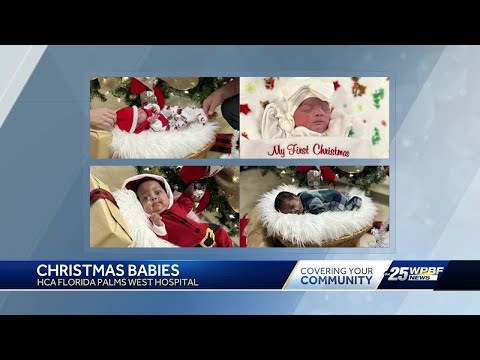 Four Christmas babies born at HCA Florida Palms West Hospital