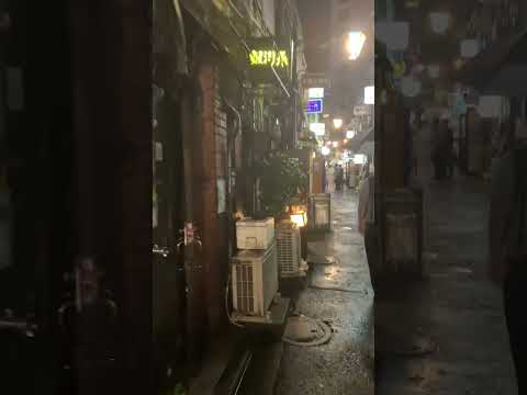 【4K】Rainy Shinjuku Golden Street-雨の新宿ゴールデン街-