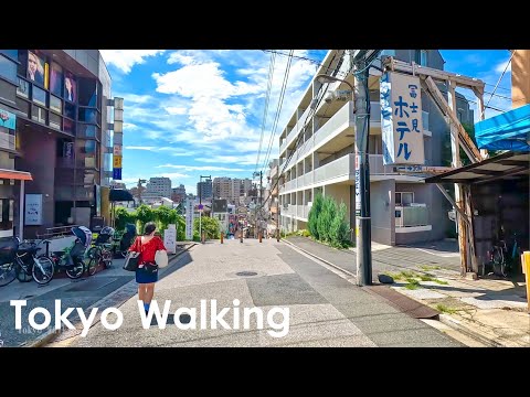 4K Tokyo Walking Tour in Nippori Japan