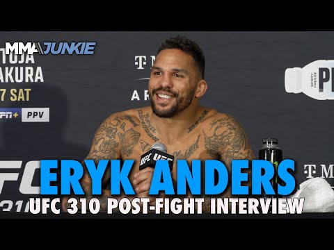 Eryk Anders Proud to Overcome Knockdown for TKO of Chris Weidman | UFC 310