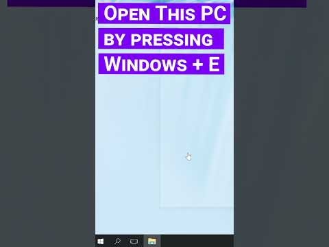 How to bring This PC icon back to desktop in Windows #shorts #short #shortvideo #shortsvideo