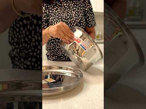 Easy Trick to Remove Stubborn Stickers from New Cookware #simplifyyourspace #shorts