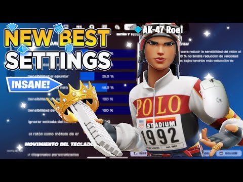 THE NEW BEST Chapter 6 PC Keyboard & Mouse Settings, Sensitivity + Keybinds In Fortnite! 🏆