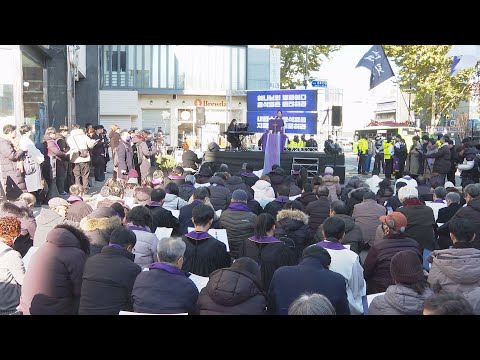 [CBS 뉴스] 교계, "국가적 혼란"에 구국기도회로 새해 연다