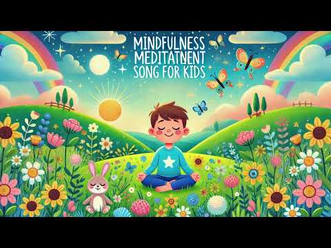 Mindfulness Meditation Song for Kids | Calm & Relaxation Through Breath | Soothing Song with Lyrics