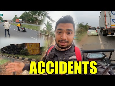 3 ACCIDENTS IN A DAY | Banglore Mumbai HIGHWAY | KANNADA VLOGS | TheGeekIndia #Banglore #Belgavi