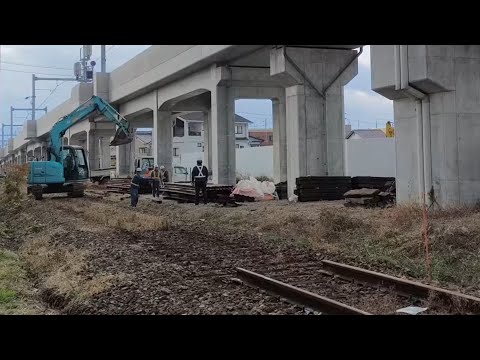 新JR松山駅周辺再開発状況 2024年(令和6年)12月中旬7