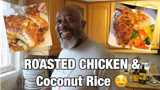 How To Cook: Roasted Chicken & Coconut Rice - Jamaican Style