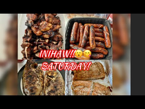 Saturday Grill out! 😋 | Filipino Food | Inihaw na Liempo | Inihaw na Tilapia | Jin Moore