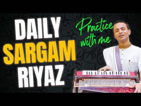 Daily Vocal Riyaz Practice | Sargam Alankars Training | Singing Voice Training