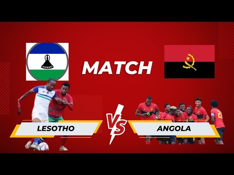 LESOTHO vs ANGOLA/COSAFA CUP 2024