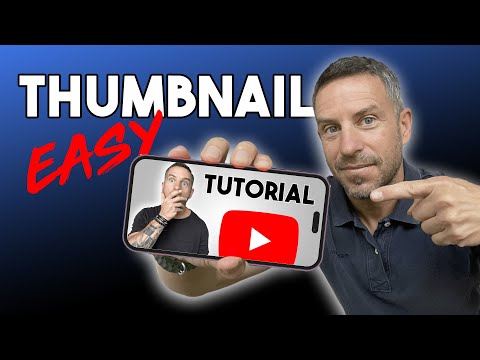 The Easiest Way How To Create YouTube Thumbnail | Tutorial