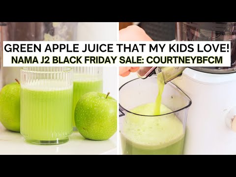 Green Apple Juice Recipe that my kids will LOVE!