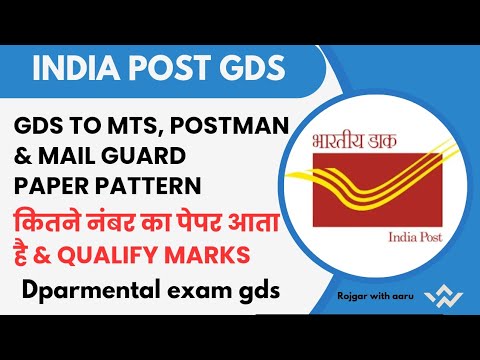 GDS To MTS, Postman, Mail Guard Paper pattern || Exam Type, Number, Time & Language || All Details