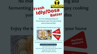 Where to Buy Fresh Idly Dosa Batter In Karnal Breaking News