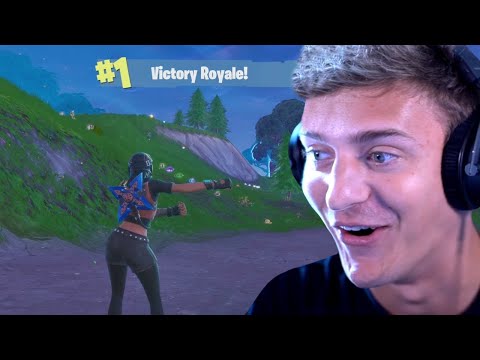 Ninja Got His FIRST WIN In Fortnite OG!