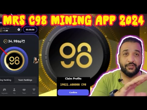 New AirDrop MRS c98|| MRS C98 wallet AirDrop || MRS C98 MINING APP