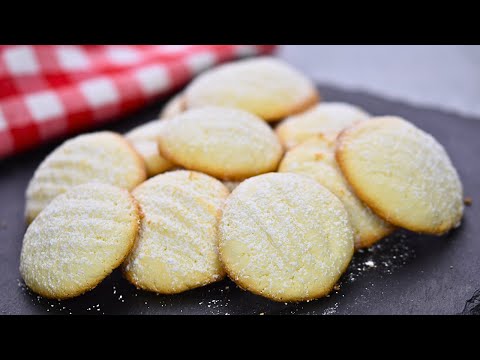 3-Ingredients Condensed Milk Melt Away Cookies (Egg-Free, Gluten-Free)