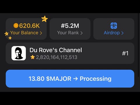 CLAIM your MAJOR AIRDROP ALLOCATION and HOW TO CONNECT EXCHANGE WALLET to CLAIM and WITHDRAW TOKEN