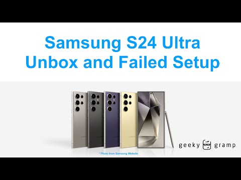 SAMSUNG S24 Ultra Unboxing