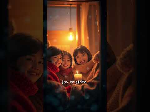 [shorts] Feel the warmth of family love this winter ❄️ "The Glow That Lights My Life"✨