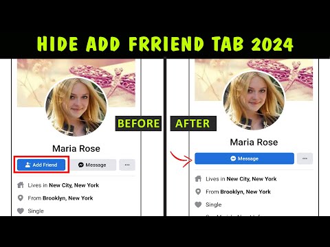 hide add friend button on facebook || hide add friend button on facebook 2024