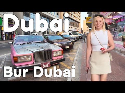 Dubai 🇦🇪 Famous Meena Bazaar, Bur Dubai, Al Seef Walking Tour 4k