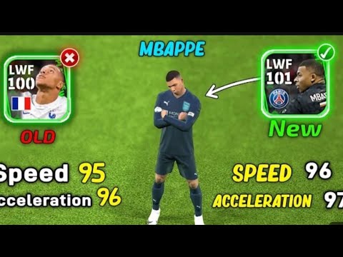 Best 101 Mbappe card in efootball 2024 .. and also review the Rodrigo