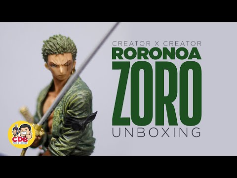 UNBOXING | Creator X Creator: RORONOA ZORO | One Piece