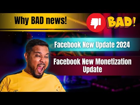 Why BAD news! Facebook New Monetization Update | Facebook New Update 2024 | Instream-ads update