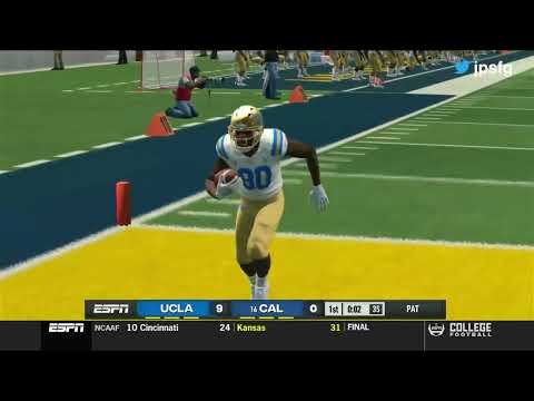 UCLA vs. #16 Cal (Dynasty Game) | CFB Revamped Legacy Season Week 6 | Jefe on Commentary