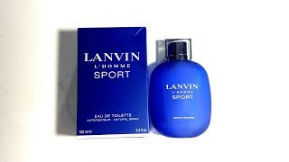 Lanvin L'Homme Sport For Men Fragrance Review (2009)