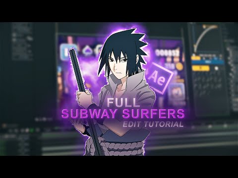 Subway surfers edit tutorial | After Effects