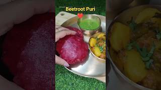 healthy beetroot Puri recipe | चुकंदर की पूरी | #shaanscorner #shortsvideo #shorts #viral