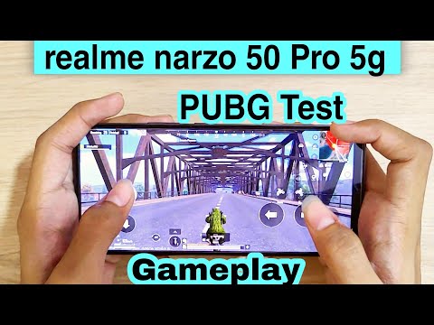 realme narzo 50 pro 5G PUBG Test | Pubg Graphics pubg gameplay in handcam