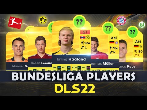 BUNDESLIGA PLAYERS in DREAM LEAGUE SOCCER 2022