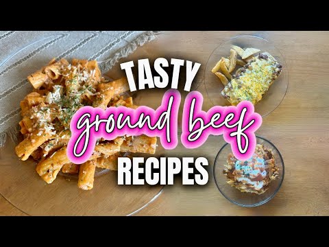 Tasty Ground Beef Recipes | Family Friendly Recipes | What's for Dinner | MEL COOP