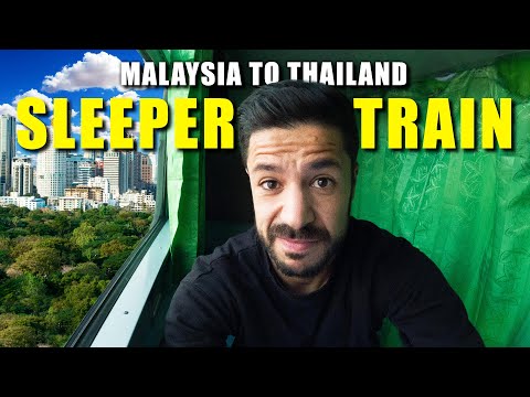 2nd Class Sleeper Train from Malaysia to Bangkok!