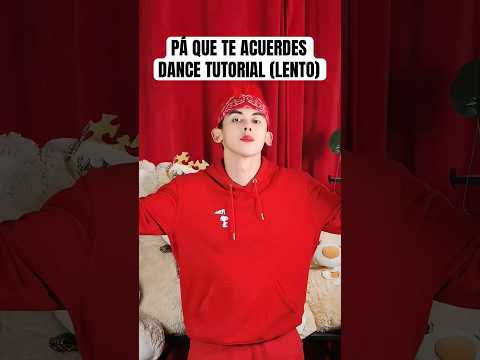 PA QUE TE ACUERDES TUTORIAL DE BAILE (MÁS LENTO Y MUY FÁCIL) | TENDENCIA NUEVA PARA GEN Z Y ALPHA