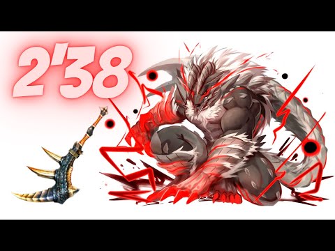 MHW Iceborne Stygian Zinogre 2'38 Long Sword