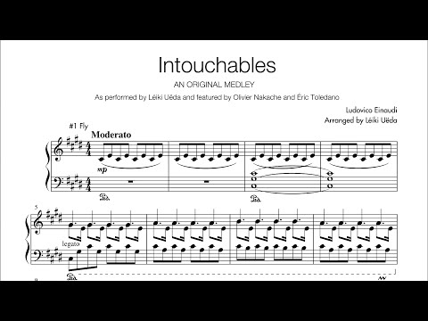 Intouchables Medley - Piano Solo Sheets - arr. Leiki Ueda - Ludovico Einaudi