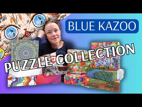 My Blue Kazoo Puzzle Collection (A Gifted Jigsaw Puzzle Haul) #puzzle #haul