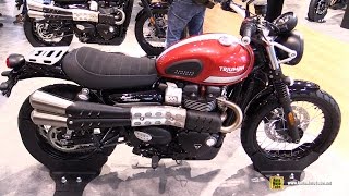 2017 Triumph Street Scrambler 900 - Walkaround - Debut at 2016 EICMA Milan