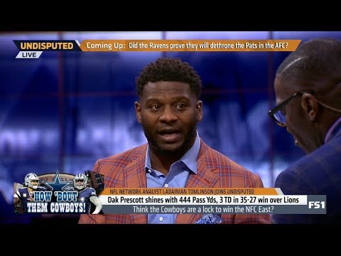 UNDISPUTED | Ladainian Tomlinson ANALYST Think the Cowboys are a lock to win the NFL East?