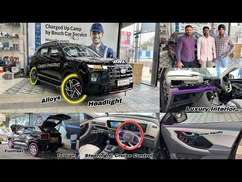 creta base model 2024 modified | new creta luxury interior in pune | creta modification 2024 | creta