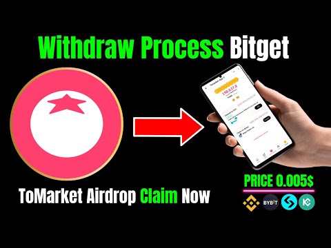 Tomarket Airdrop Claim Now On Bitget Exchange | Price $0.06 | $TOMA Token Full Withdraw Process |