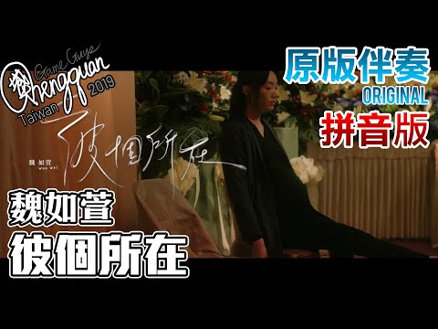 魏如萱 waa wei - 彼個所在Heaven ( KTV 原版伴奏 Original Instrumental ) 拼音版