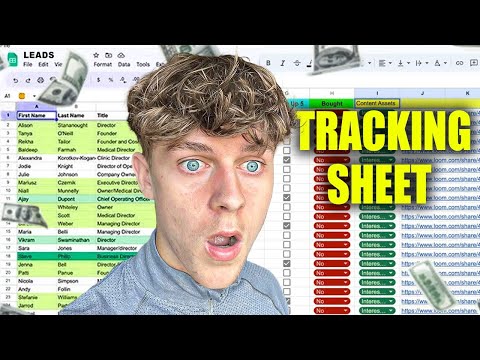 I created the World's BEST Ai Tracking Sheet (Automated Follow Ups)