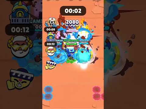 3 Same Brawlers Vs Heist Safe [ 2 ] #brawlstars #shorts