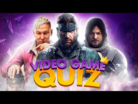 Video Game Quiz #2 | Images, Maps, Music, Characters, Locations